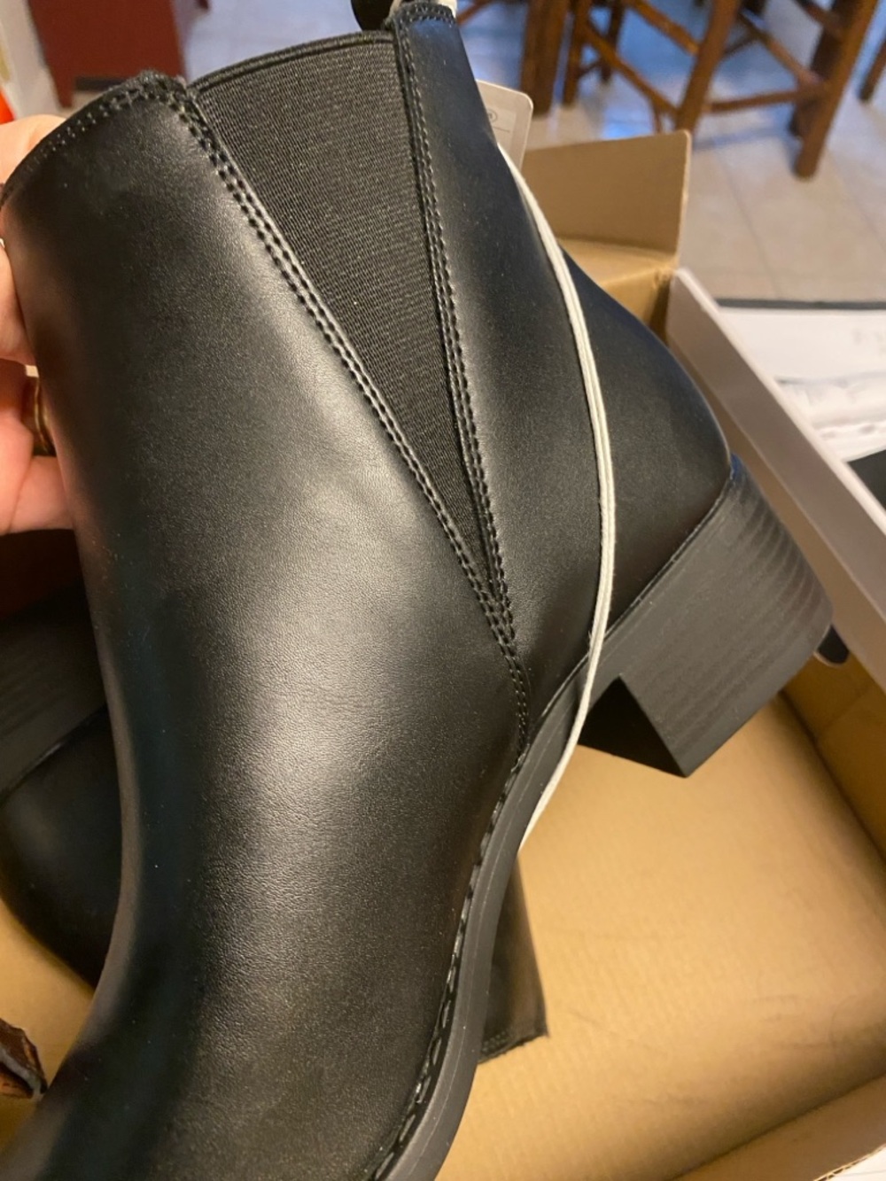NWT Serra Black Chelsea Ankle Boots
These are so comfortable! - Picture 8 of 10